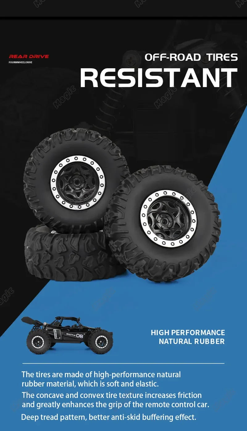 Fast RC Monster Truck | 1:16 Scale, 20KM/H