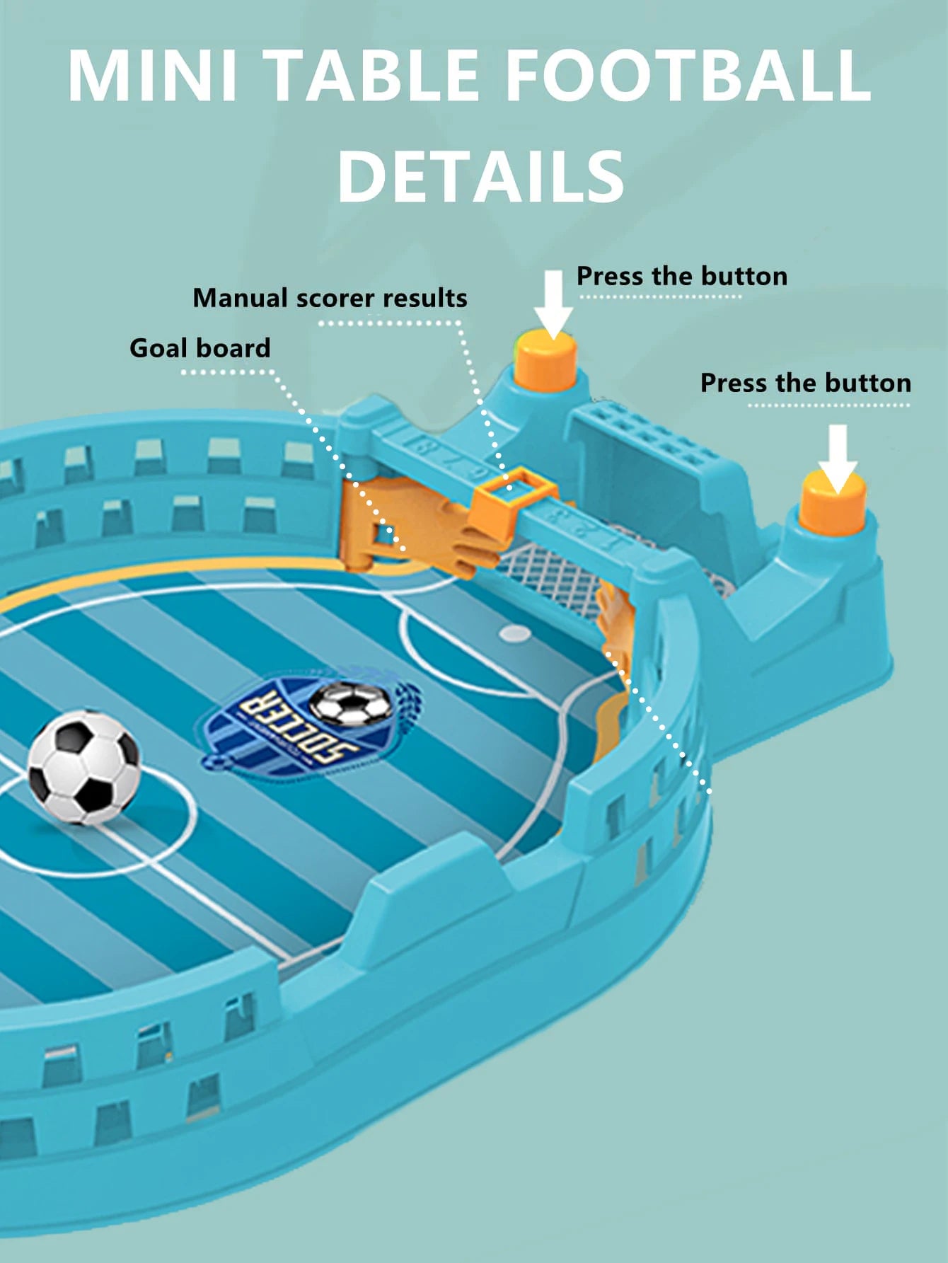 Desktop Soccer Game for Two Players