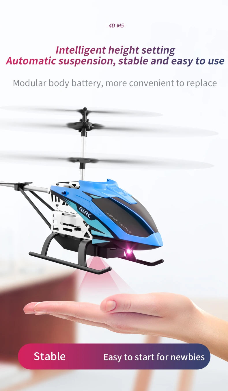 Metal RC Helicopter with Altitude Hold