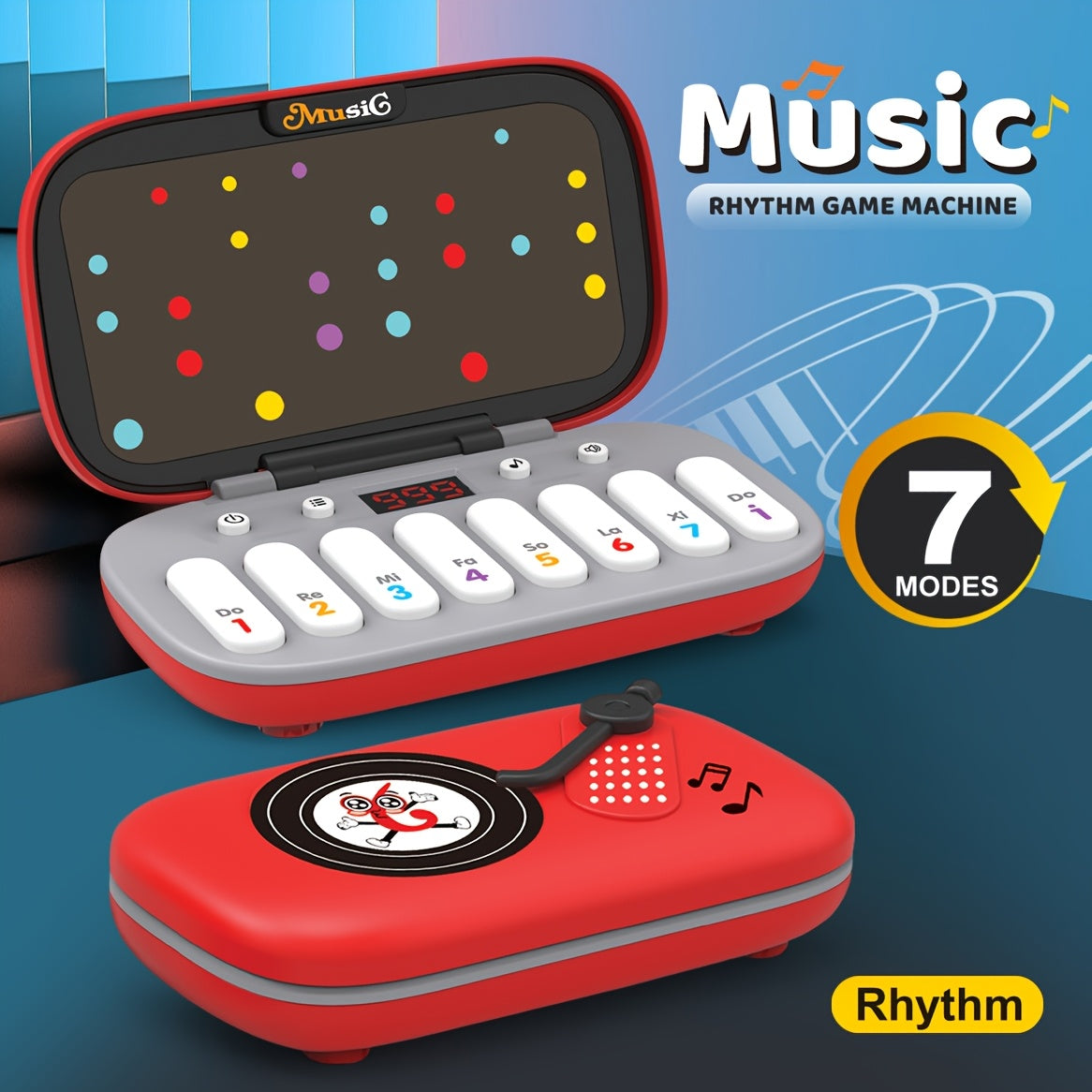 BeatPad Pro: LED Music Learning Toy for Kids