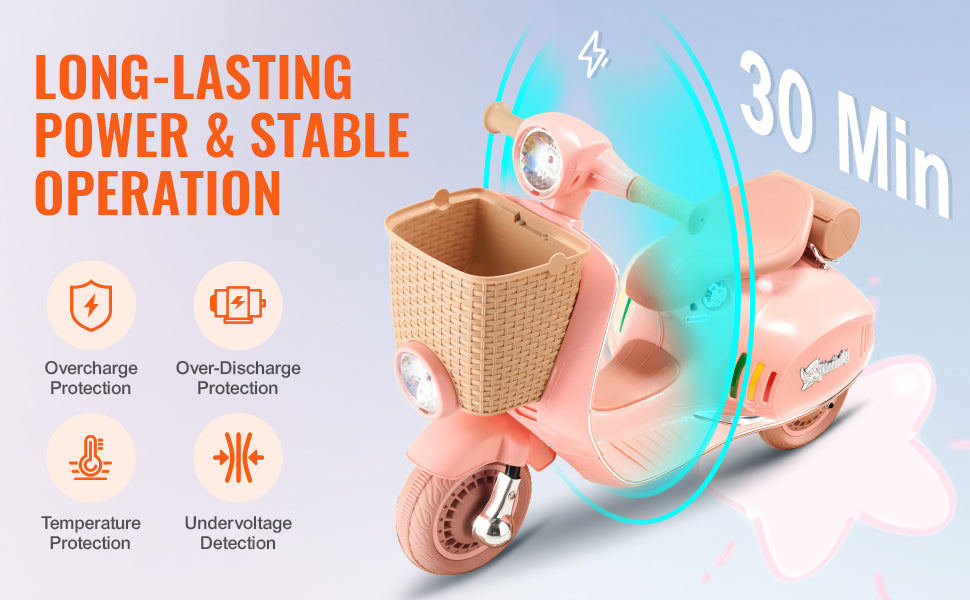 12V Electric Ride-On Scooter