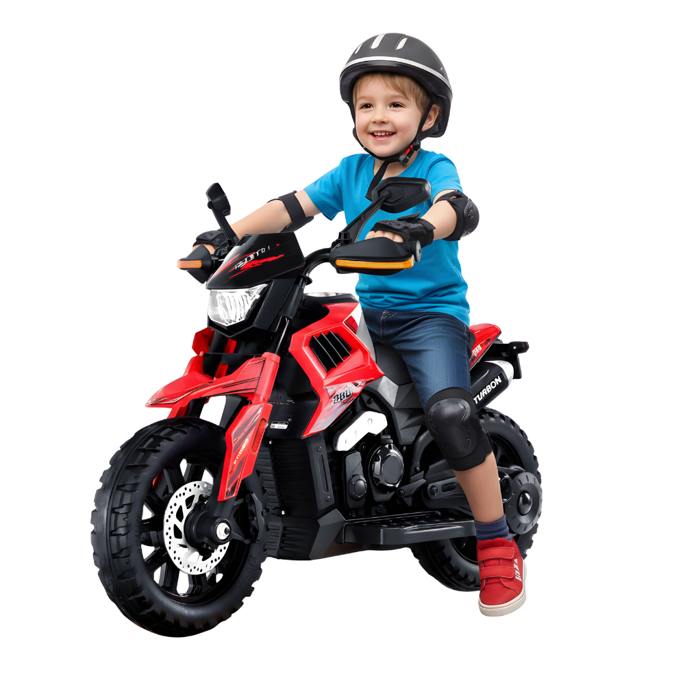 Kids 12V Electric Motorcycle with Music & Lights