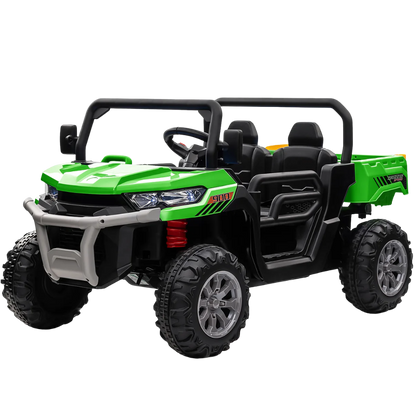 24V Ride-On UTV Truck with Dump Bed | 2-Seater