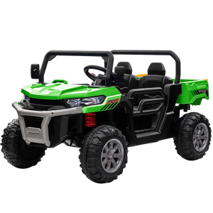 24V Ride-On UTV Truck with Dump Bed | 2-Seater
