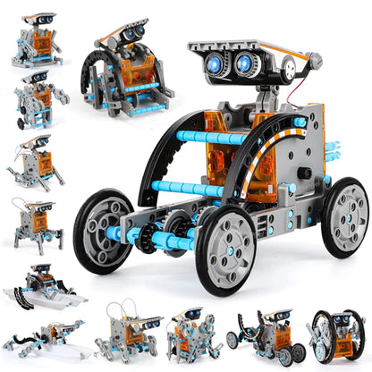 13-in-1 Solar Robotics Kit for Kids