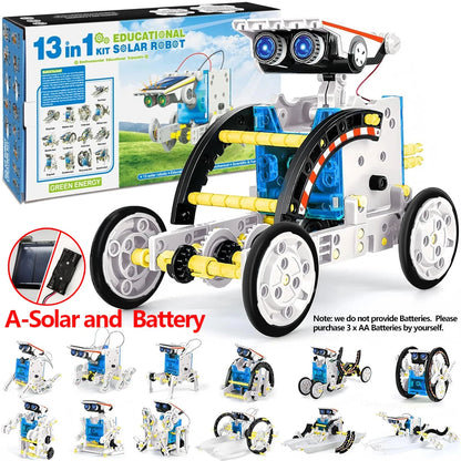 13-in-1 Solar Robotics Kit for Kids