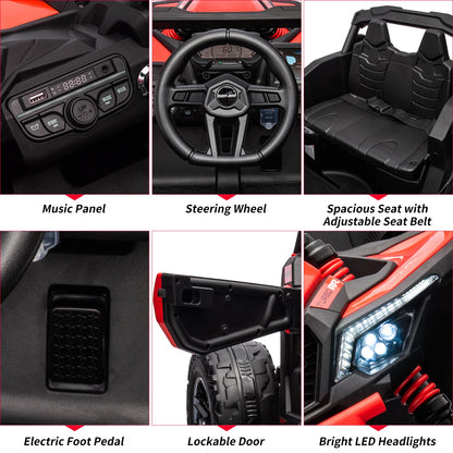 Off-Road UTV for Kids | 12V Battery Powered with Remote