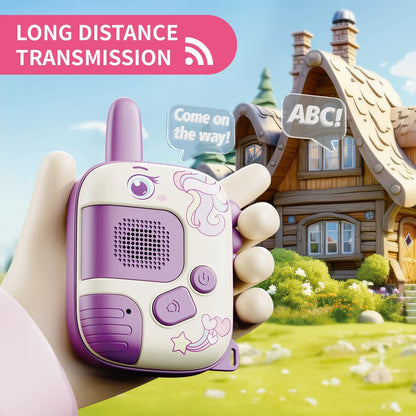 Children's Handheld Walkie Talkies 2-Pack