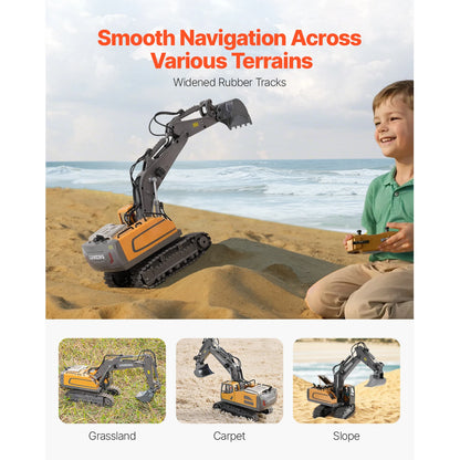 RC Excavator Construction Toy | 1/20 Scale