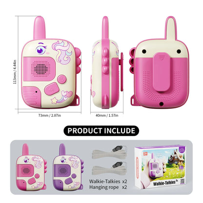 Children's Handheld Walkie Talkies 2-Pack
