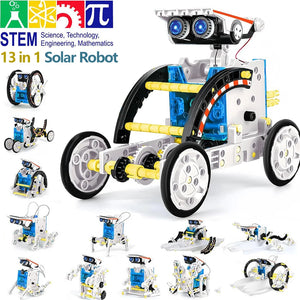 13-in-1 Solar Robotics Kit for Kids