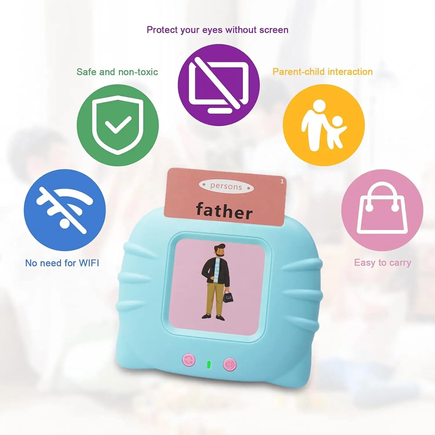 Kids Flashcard Reader – Learn Words with Sound