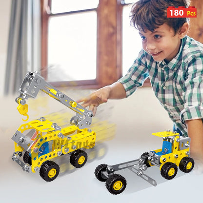 180-Piece Vehicle Construction Set